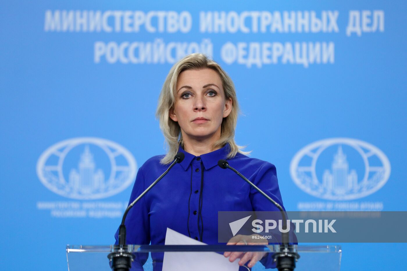 Russia Zakharova Briefing