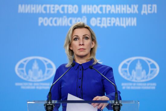 Russia Zakharova Briefing
