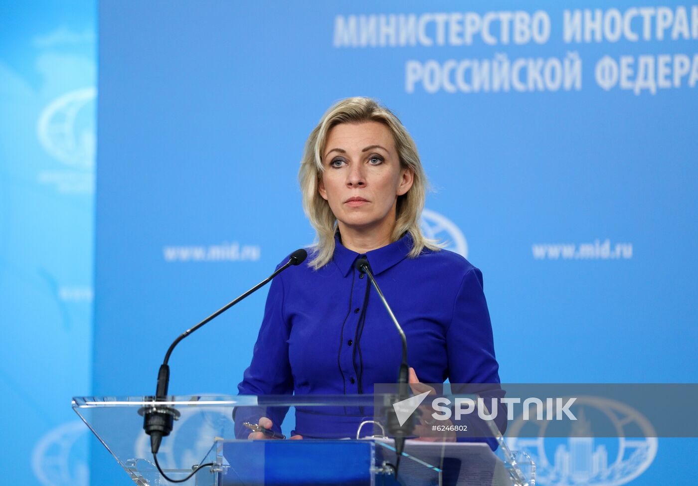 Russia Zakharova Briefing