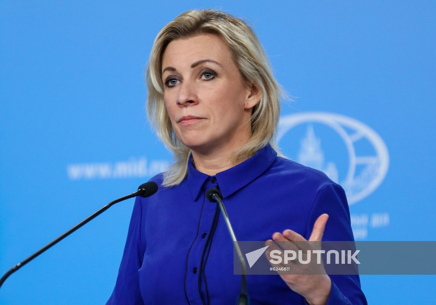 Russia Zakharova Briefing
