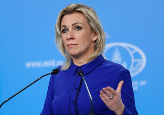 Russia Zakharova Briefing