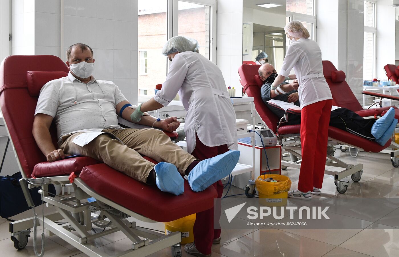 Russia Blood Donation