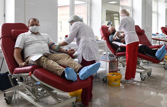 Russia Blood Donation