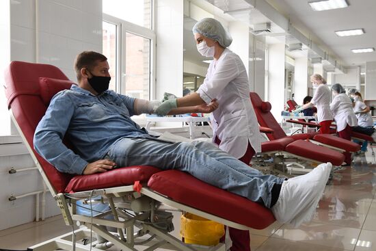 Russia Blood Donation