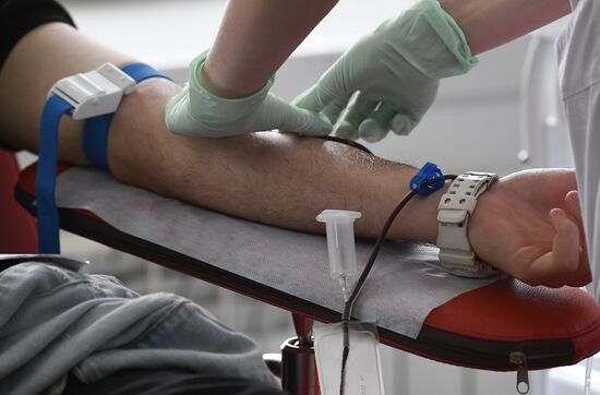 Russia Blood Donation