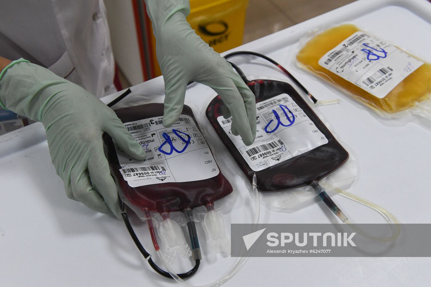 Russia Blood Donation