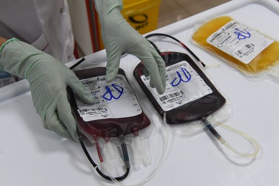 Russia Blood Donation