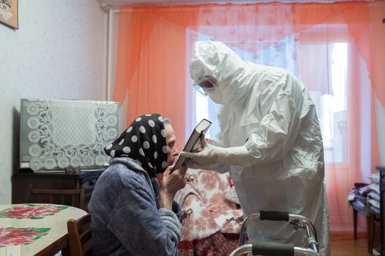Russia Coronavirus Church
