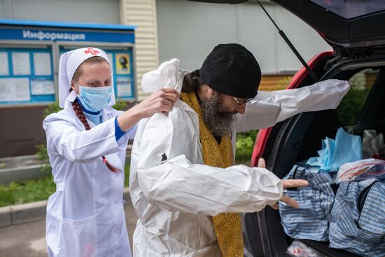 Russia Coronavirus Church