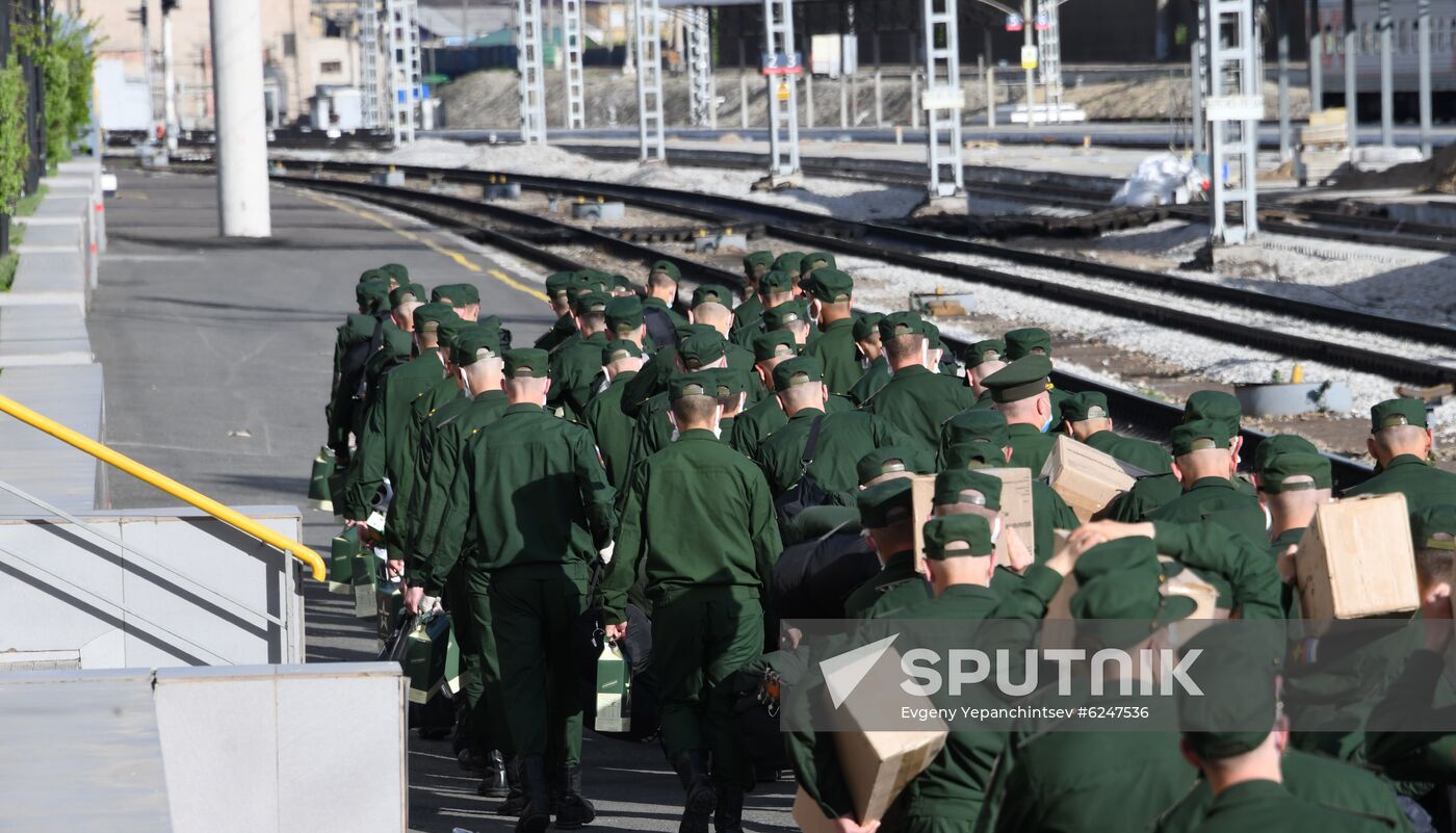 Russia Coronavirus Conscription
