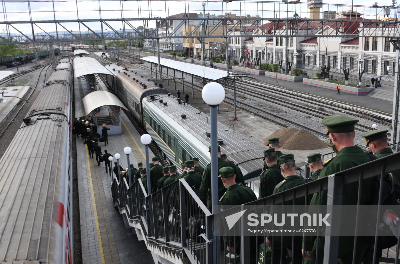 Russia Coronavirus Conscription