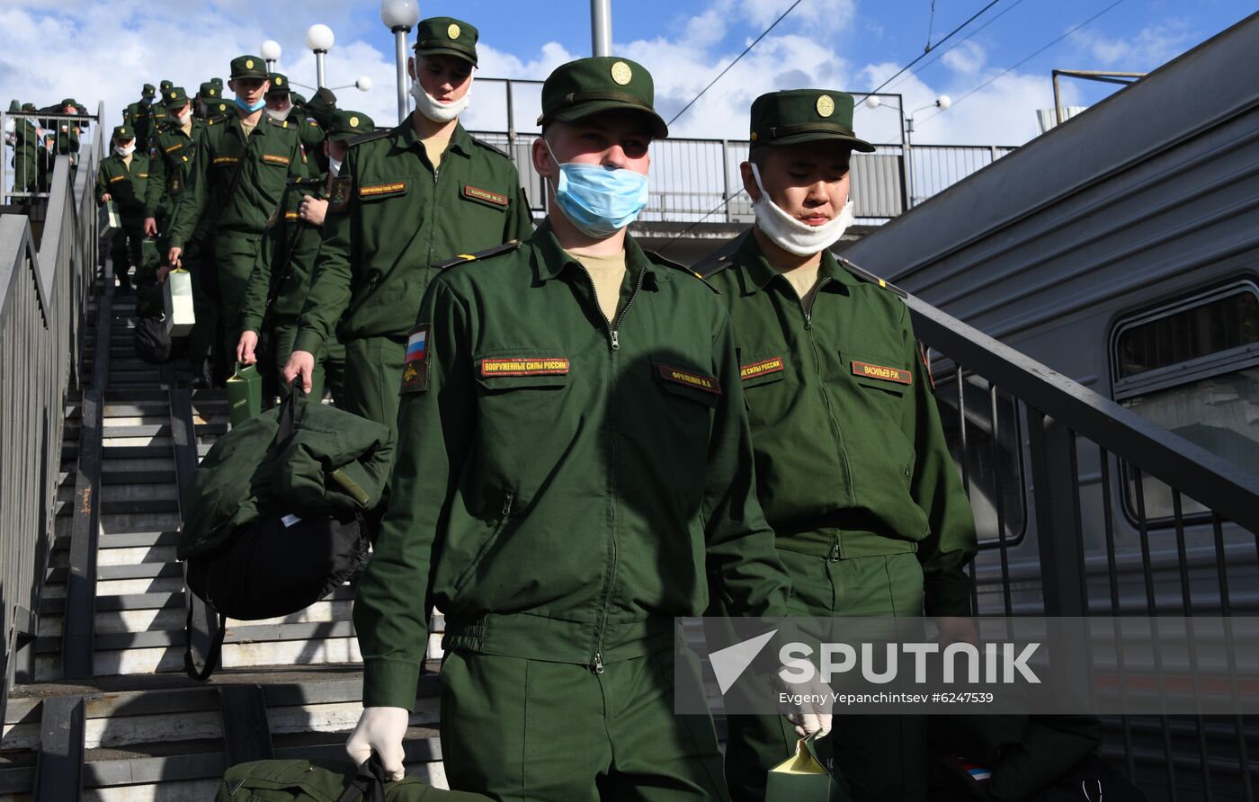 Russia Coronavirus Conscription