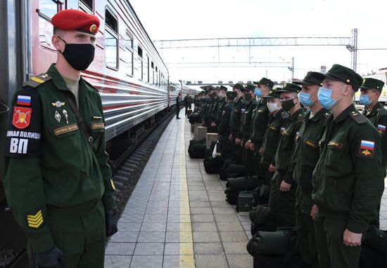 Russia Coronavirus Conscription 
