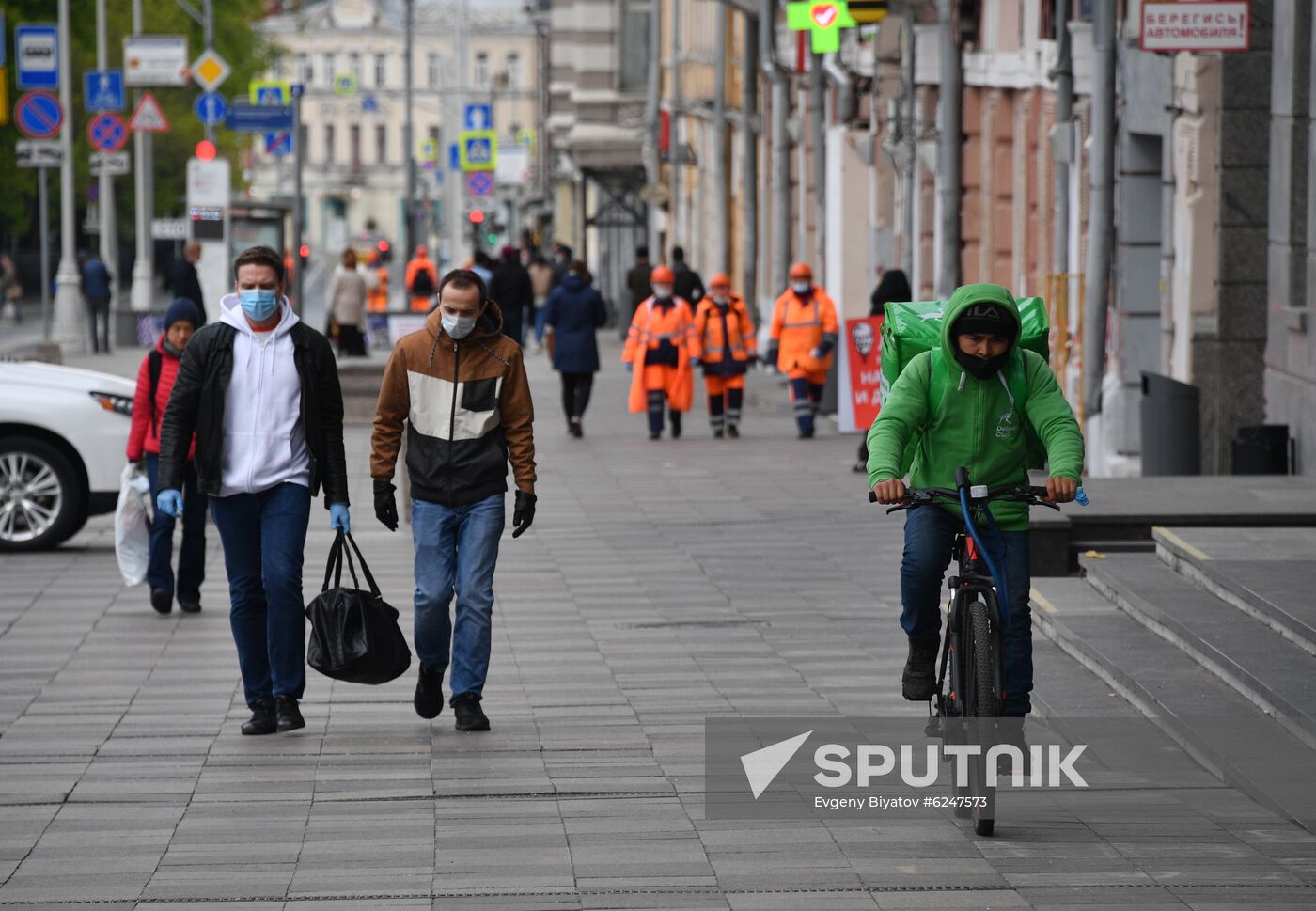 Russia Coronavirus Lockdown