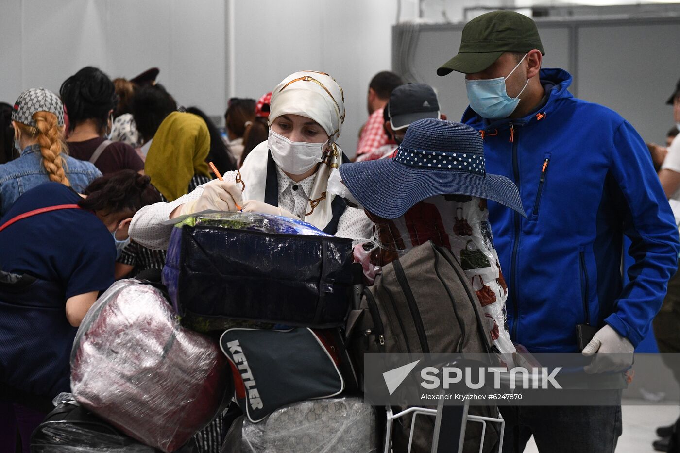 Russia Coronavirus International Flight