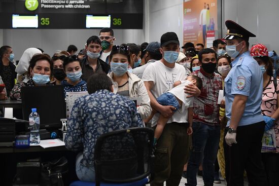 Russia Coronavirus International Flight