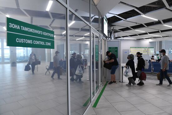 Russia Coronavirus International Flight