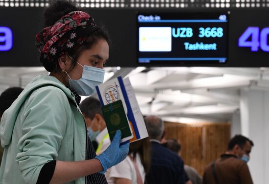 Russia Coronavirus International Flight