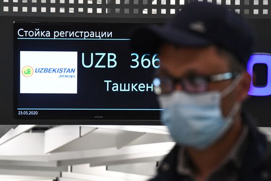 Russia Coronavirus International Flight