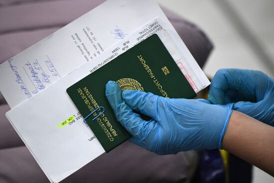 Russia Coronavirus International Flight
