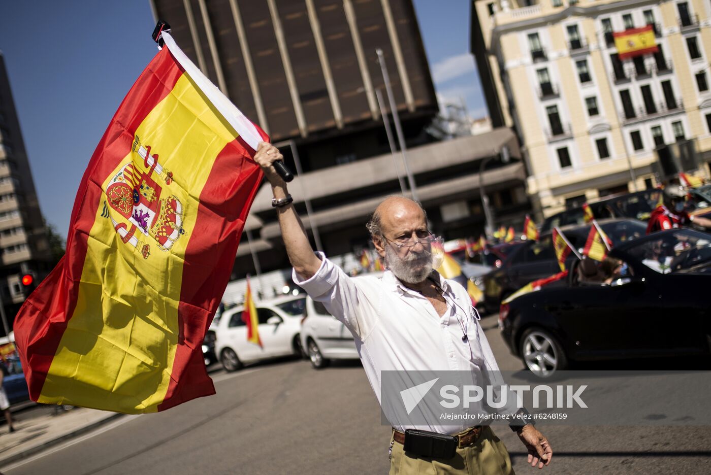 Spain Coronavirus Protest