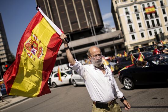 Spain Coronavirus Protest