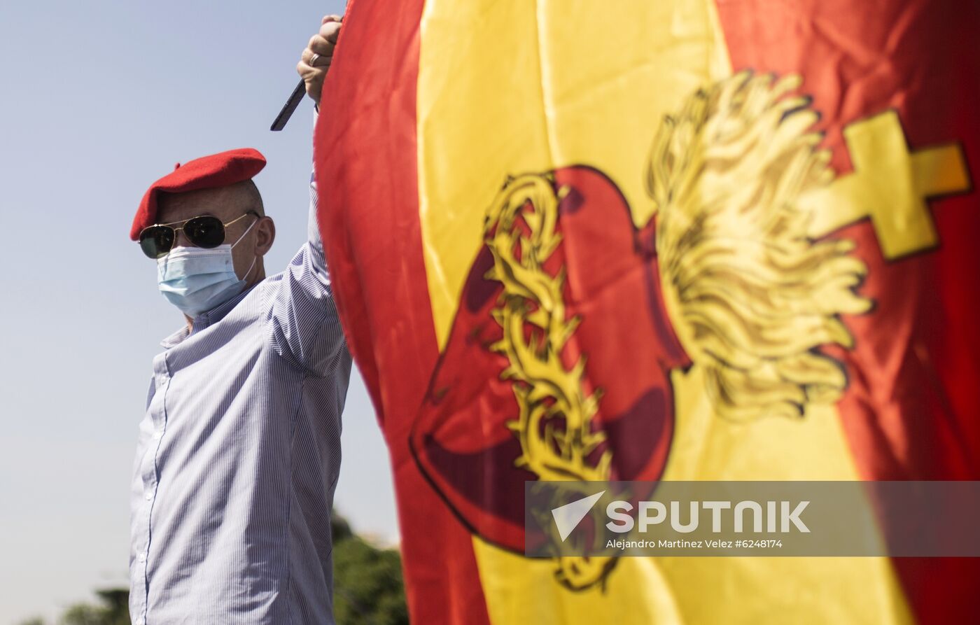 Spain Coronavirus Protest