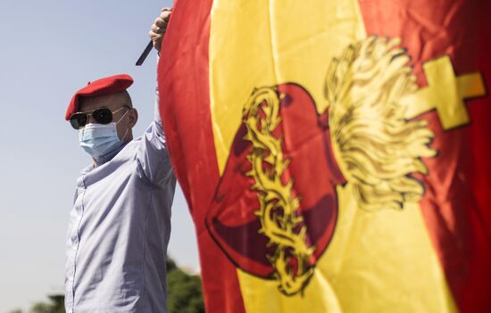 Spain Coronavirus Protest