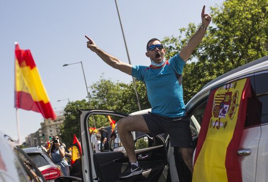 Spain Coronavirus Protest