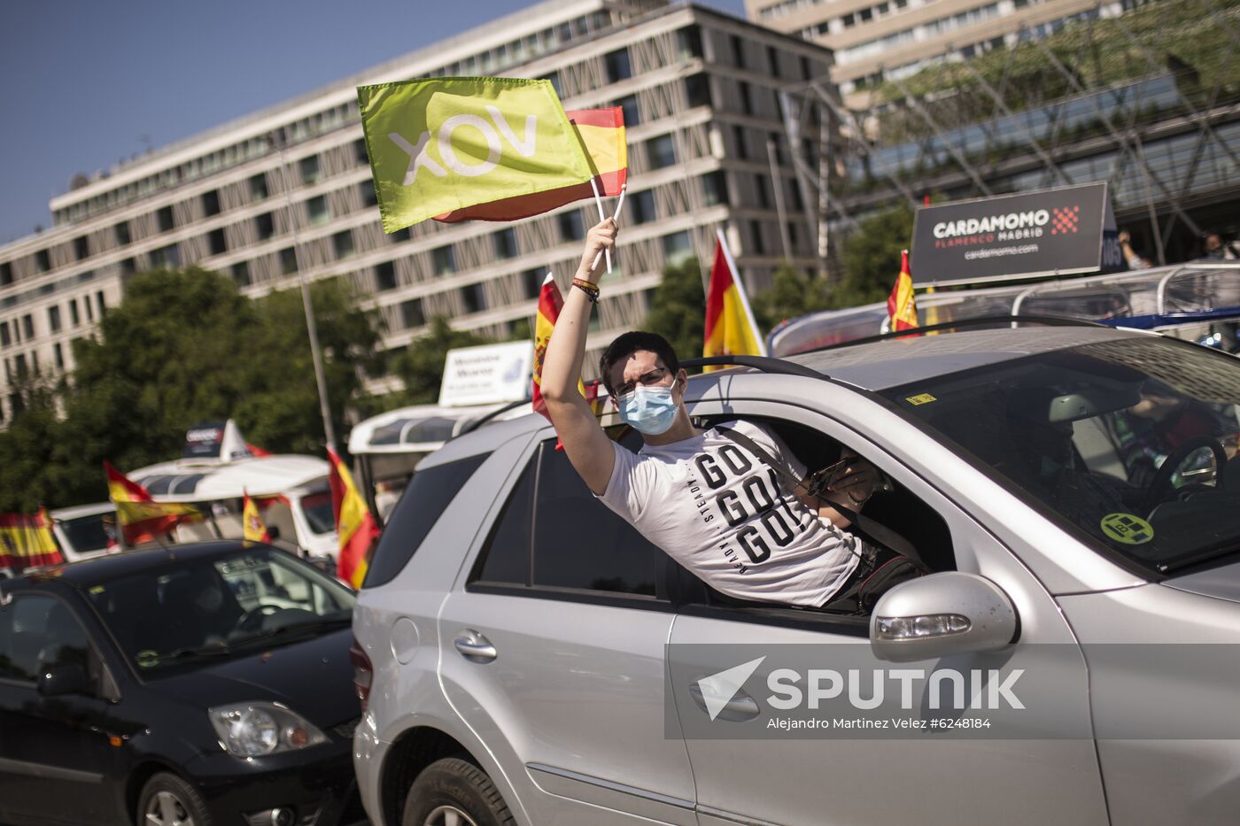 Spain Coronavirus Protest