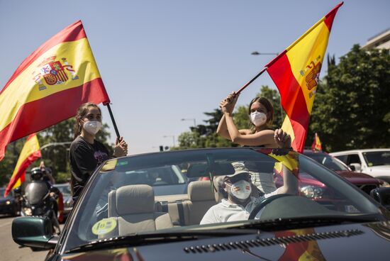 Spain Coronavirus Protest