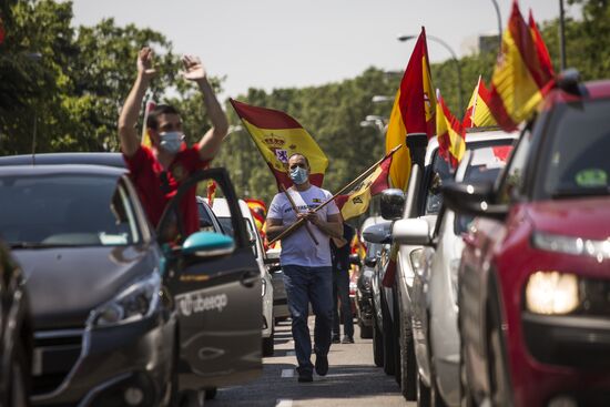 Spain Coronavirus Protest