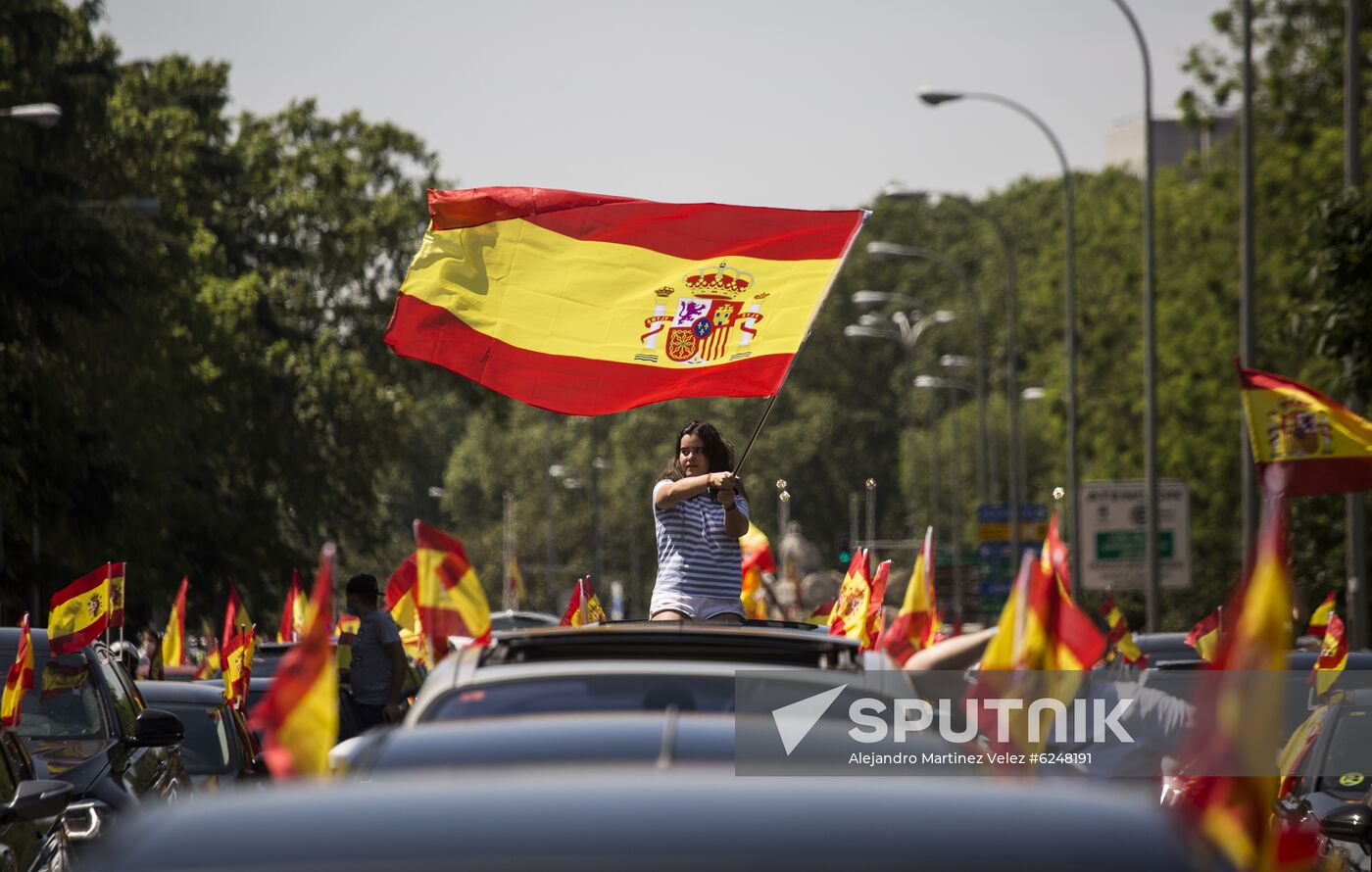 Spain Coronavirus Protest