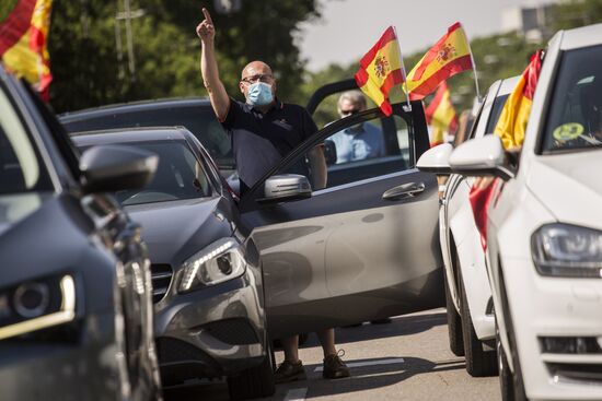 Spain Coronavirus Protest