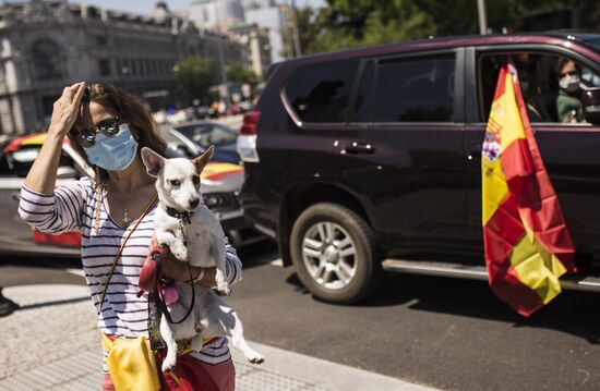 Spain Coronavirus Protest