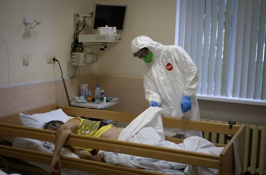 Russia Coronavirus Doctor Chainikov