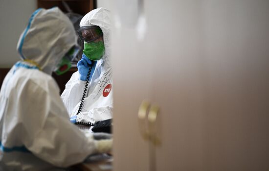 Russia Coronavirus Doctor Chainikov