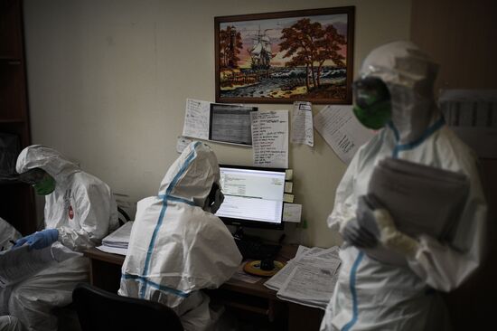 Russia Coronavirus Doctor Chainikov