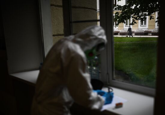 Russia Coronavirus Doctor Chainikov