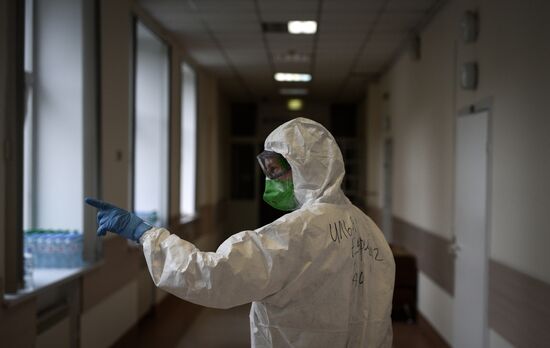 Russia Coronavirus Doctor Chainikov