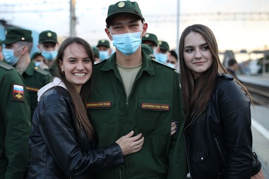 Russia Coronavirus Conscription