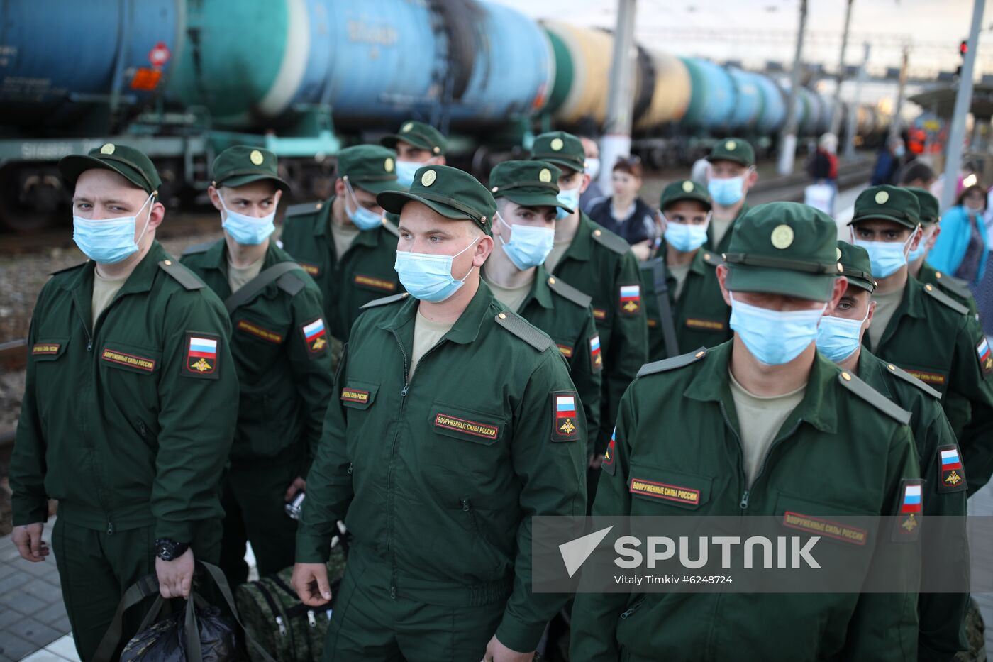 Russia Coronavirus Conscription