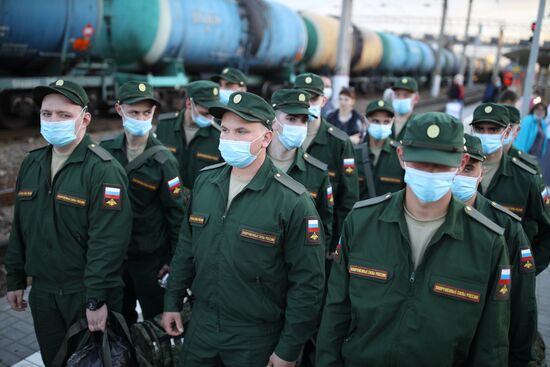 Russia Coronavirus Conscription