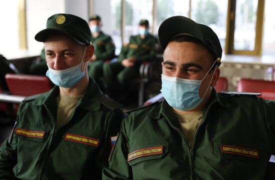 Russia Coronavirus Conscription