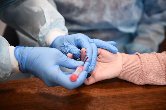 Russia Blood Donation 