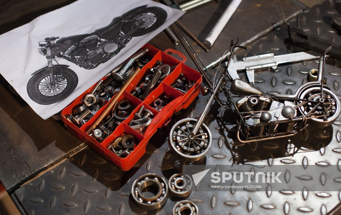 Russia Scaled Motorcycle Models
