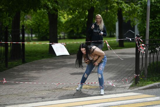 Russia Coronavirus Lockdown