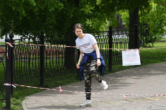 Russia Coronavirus Lockdown