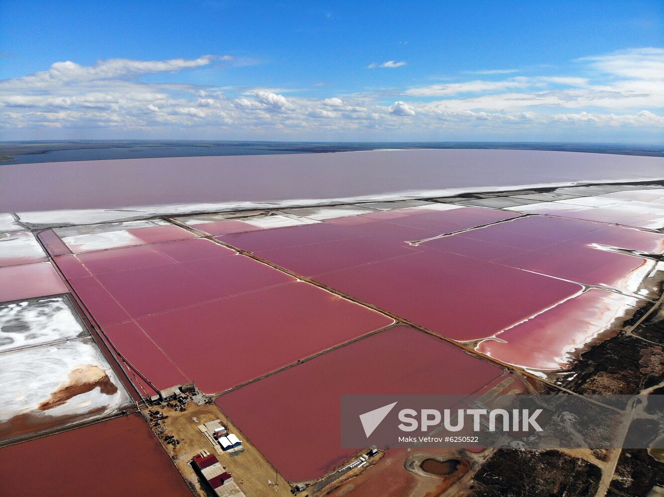 Russia Crimea Salt Harvesting