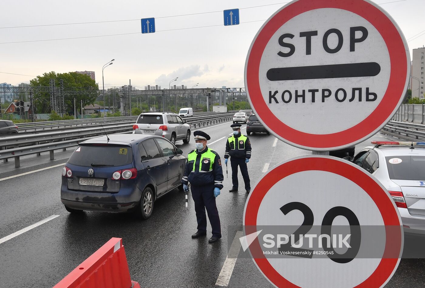 Russia Coronavirus Lockdown